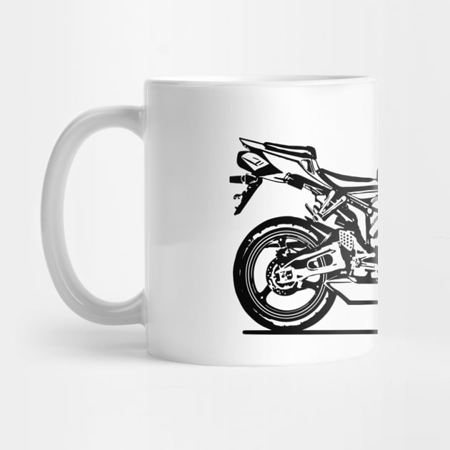 CBR1000RR Sportbike Sketch Art by DemangDesign